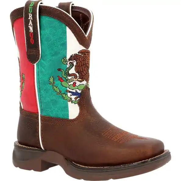 Children's Durango Mexican Flag Western Boot #DBT0243C-C