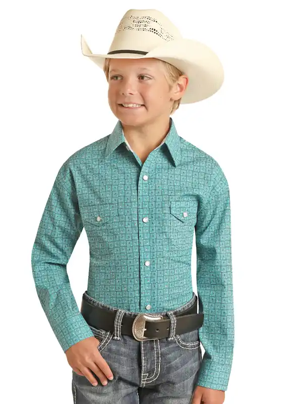 Boy’s Panhandle Sap Front Shirt #PSBSOSR12Z-C
