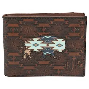 Men's Red Dirt Hat Co Bi-Fold Wallet #22228881W6