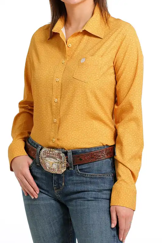 Women’s Cinch Arenaflex Button Down Shirt #MSW9163016-C