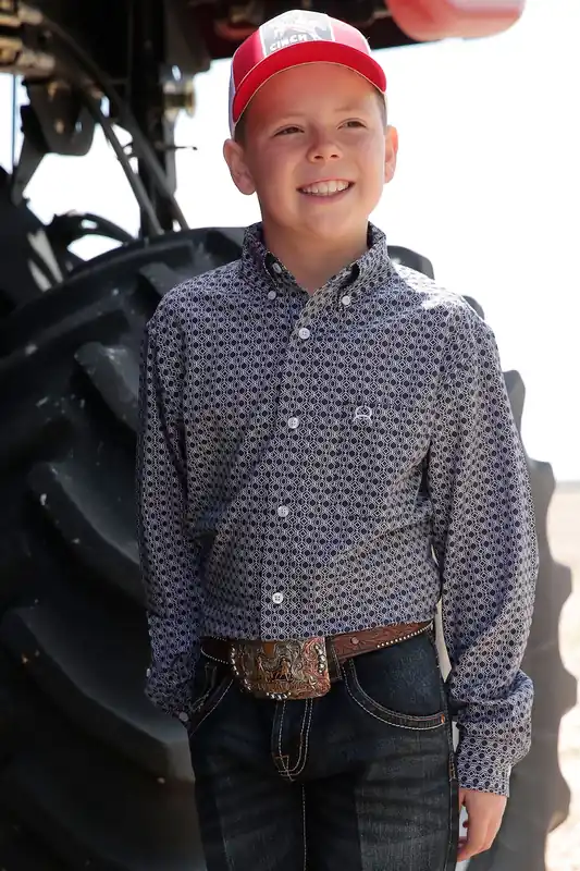Boy’s Cinch Button Down Shirt #MTW7060319-C