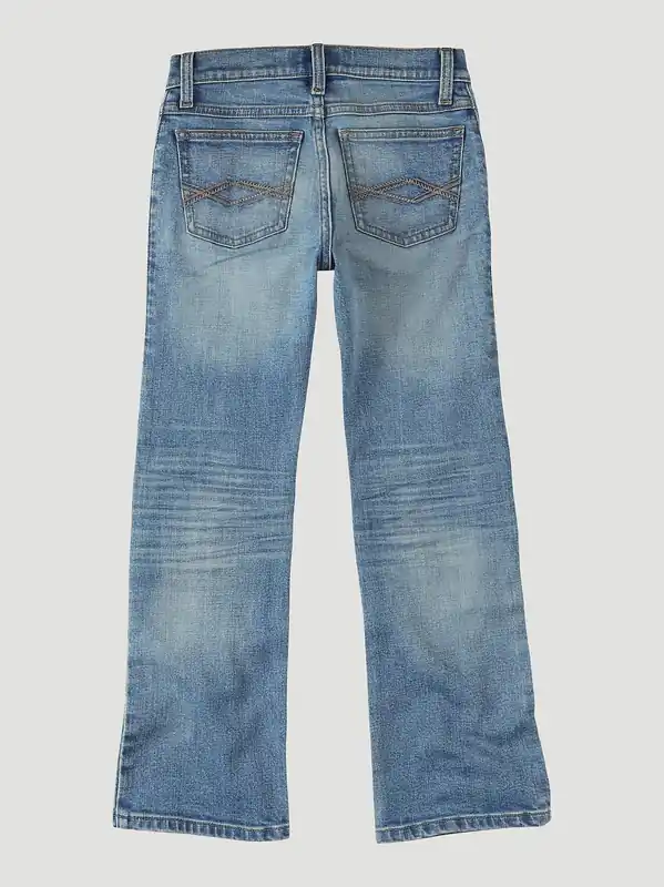 Boy's Wrangler 20X No. 42 Vintage Bootcut Slim Fit Jean #112335421-C