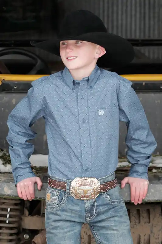 Boy's Cinch Button Down Shirt #MTW7060335