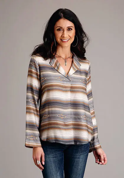 Women's Serape Blouse #11-050-0590-7059-C