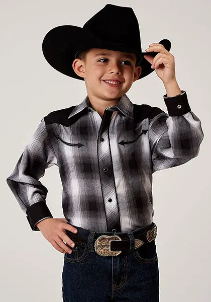 Boy's Roper Snap Front Shirt #01-030-0087-3005