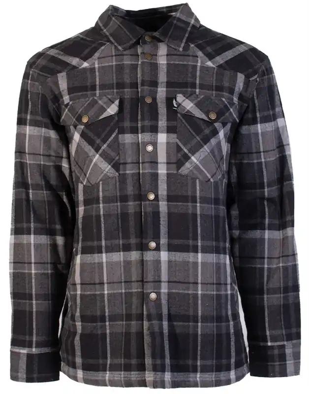 Men's Hooey Shacket #HJ135CHGY-C