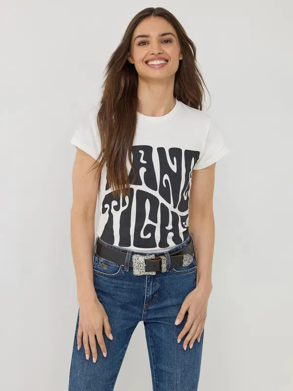 Women's Wrangler X Lainey Wilson Shrunken Band T-Shirt #112360649