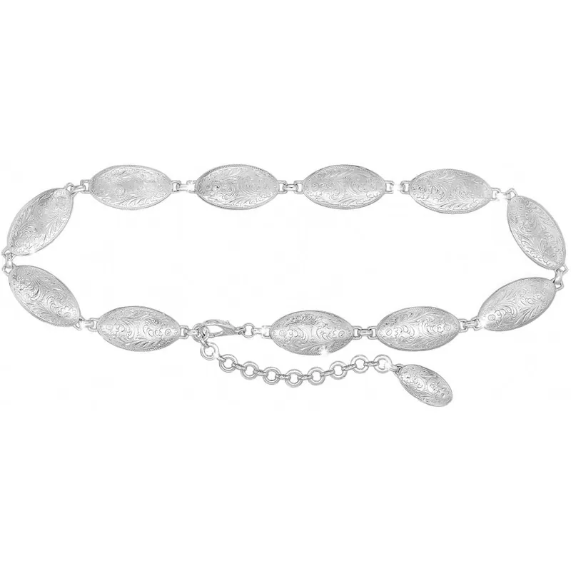 Women's Tony Lama Concho Chain Belt #5500L - BRIGHTON