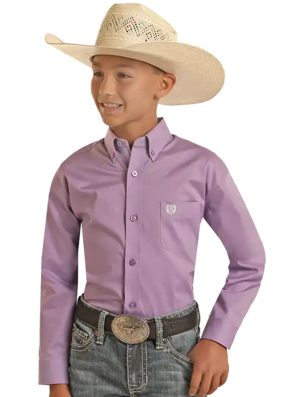 Boy's Panhandle Button Down Shirt #PBB2S03201