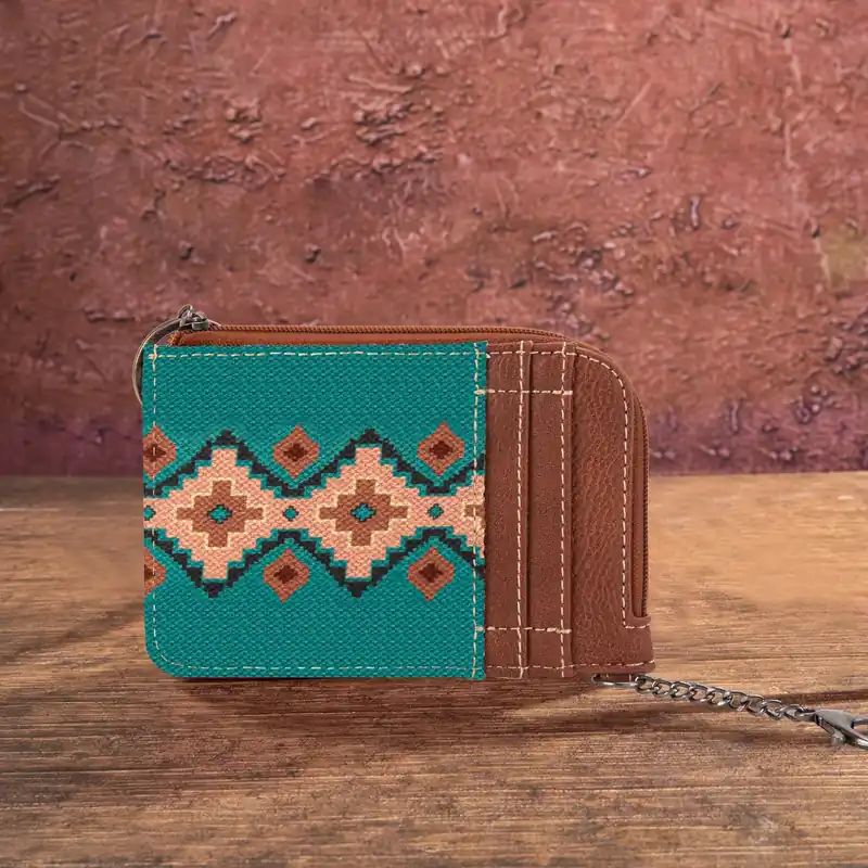 Women's Wrangler Mini Zip Card Case #WG2203-W005TQ