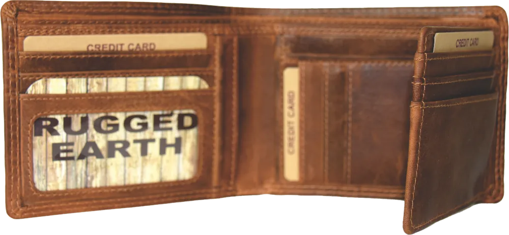 Men's Rugged Earth Bi-Fold Wallet #990008