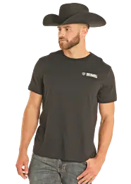 Men's Rock & Roll Cowboy T-Shirt #BU21T05055-C