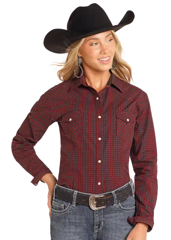 Women's Rough Stock Snap Front Shirt #RWN2S04600