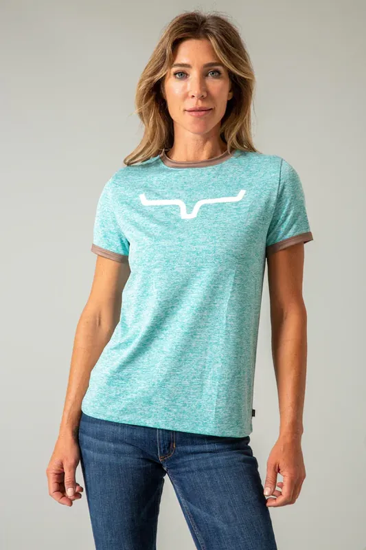 Women's Kimes Ranch Steadfast Ringer T-Shirt-C