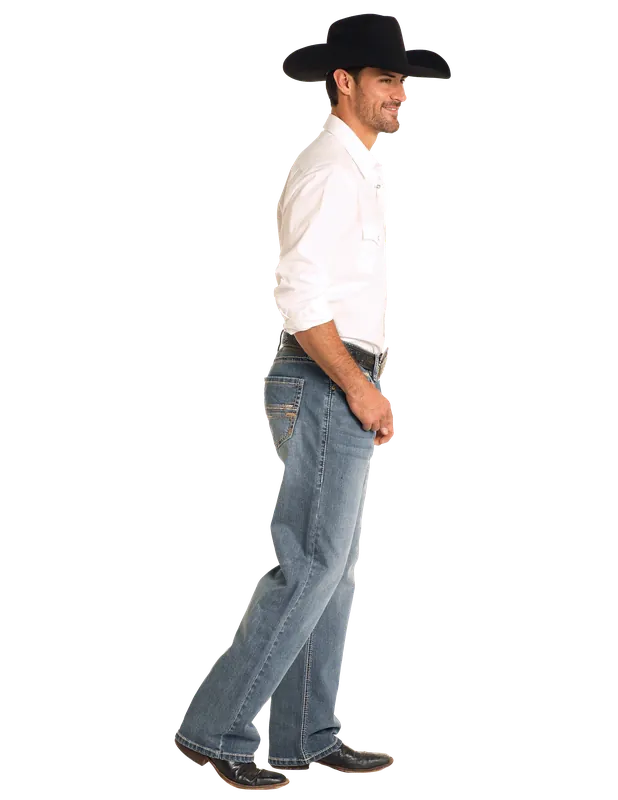 Men's Rock & Roll Cowboy Double Barrel Straight Jean #BM0SD04814