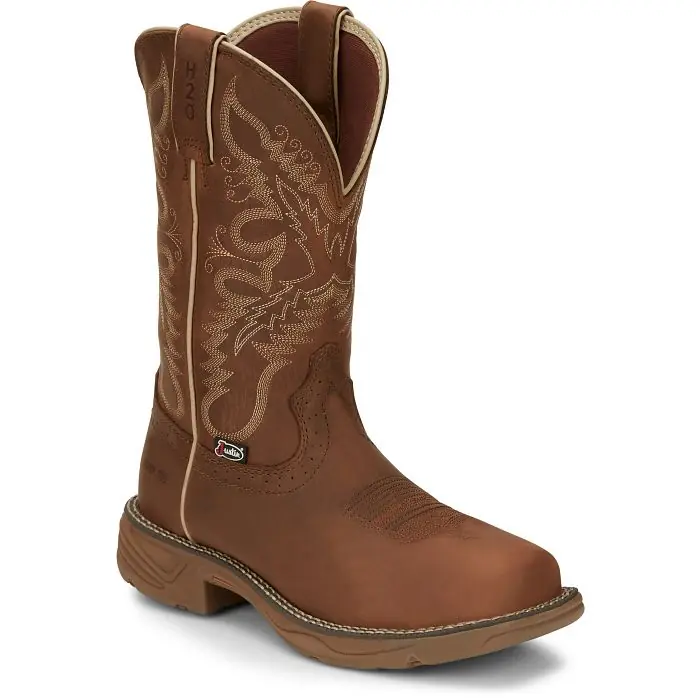 Men's Justin Rush Nano Composite Toe Waterproof Work Boot #SE4752
