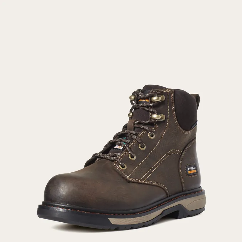 Women's Ariat Riveter CAS Waterproof Composite Toe Work Boot #10035773