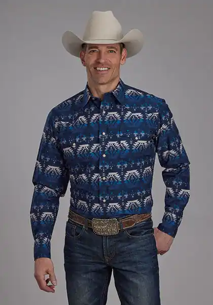Men's Roper Snap Front Shirt #03-001-0067-0635