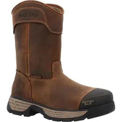 Men's Georgia Waterproof Alloy Toe Durablend Edge Work Boot #GB00664