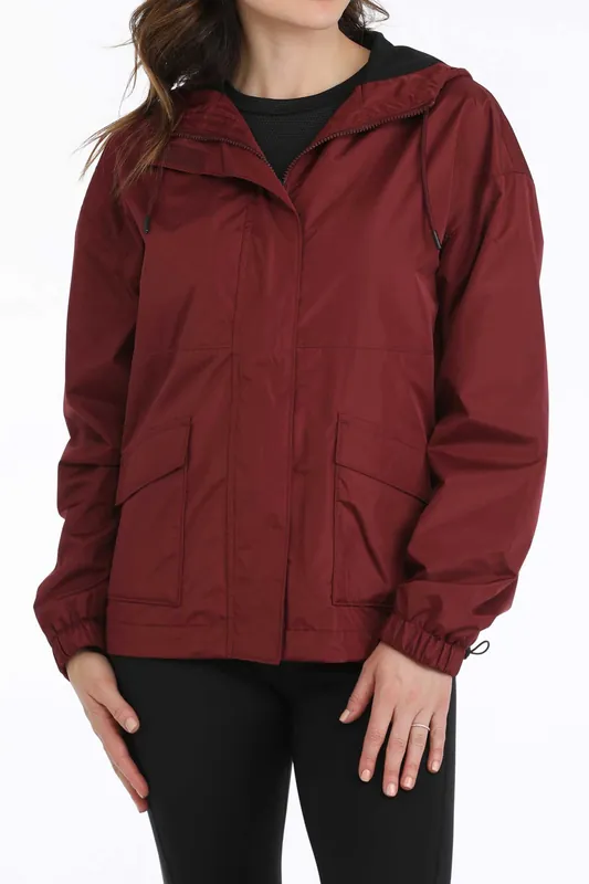Women's Cinch Hydrographic Rain Jacket #MAJ9914001