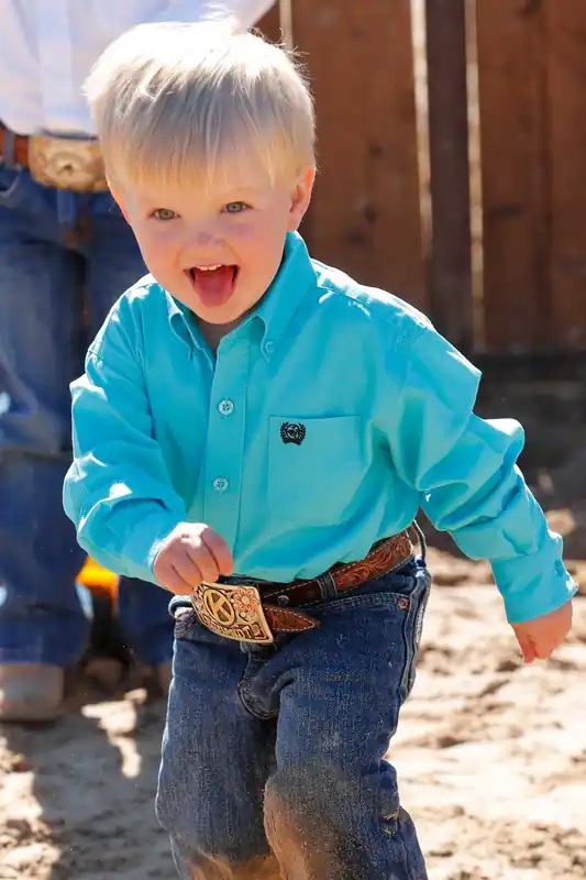 Infant Boy's Cinch Button Down Shirt #MTW7062374