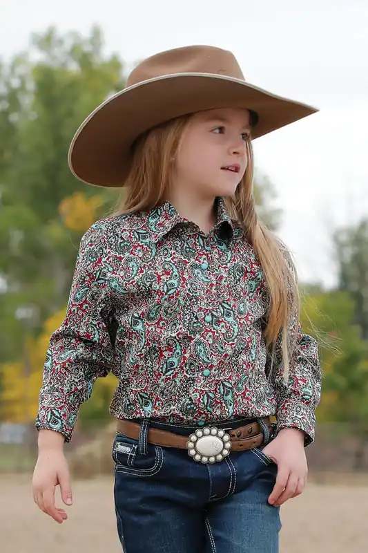 Girl's Cruel Girl Snap Front Shirt #CTW8040005 - CINCH
