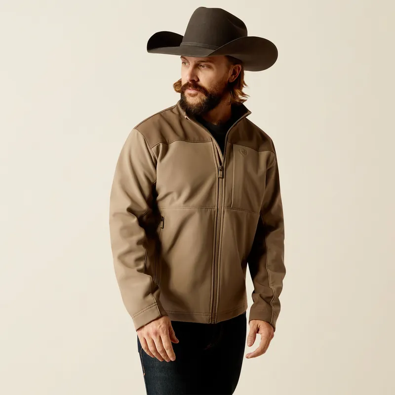 Men's Ariat Wyatt Softshell Jacket #10052594-C
