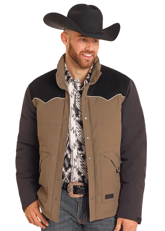 Men's Rock & Roll Cowboy Vintage 46 Puffer Jacket #VM92C04410-C