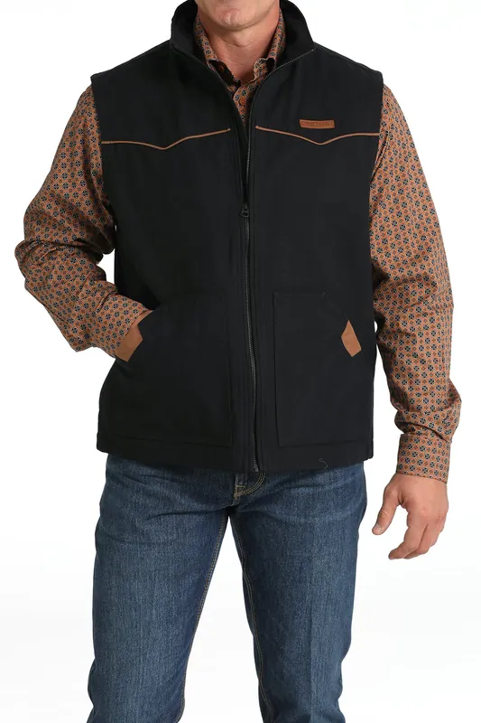 Men's Cinch Canvas Vest #MWV1908001-C