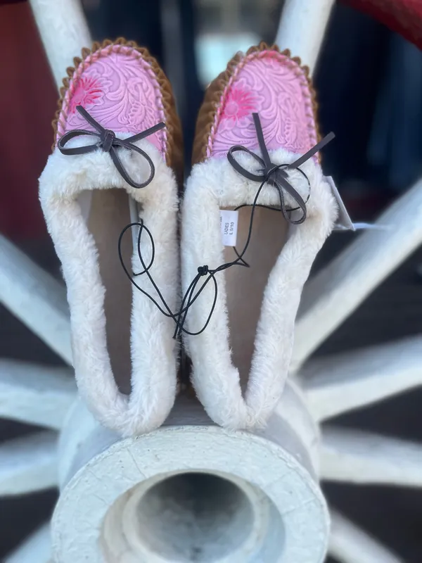 Women's Blazin' Roxx Rose Moccasin Slipper #5736330 - Blazin Roxx