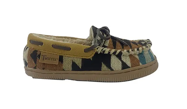 Boy's Twister Milo Moccasin Slipper #5737997 - M&F WESTERN PRODUCTS