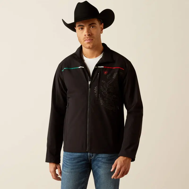 Men's Ariat Pioneer StretchShell Mexico Jacket #10054234-C