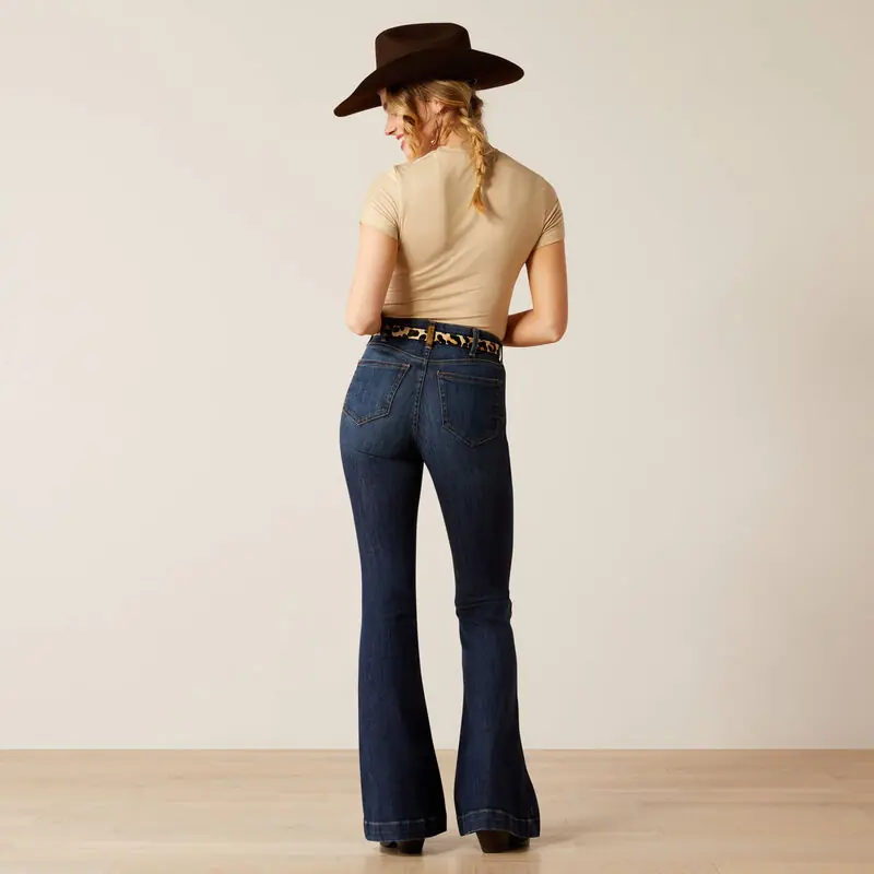 Women's Ariat High Rise Alex Flare Jeans #10053531-C