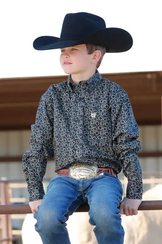 Boy's Cinch Button Down Shirt #MTW7060363