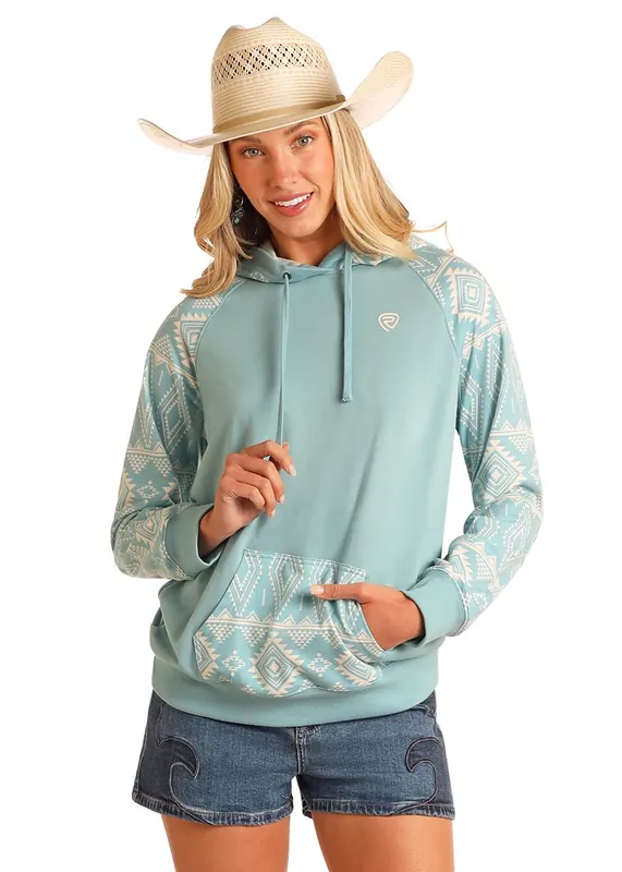 Women's Rock & Roll Cowgirl Hoodie #BW94T05879
