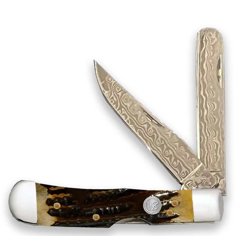 Whiskey Bent Trapper Bullcutter Knife #WB45-41