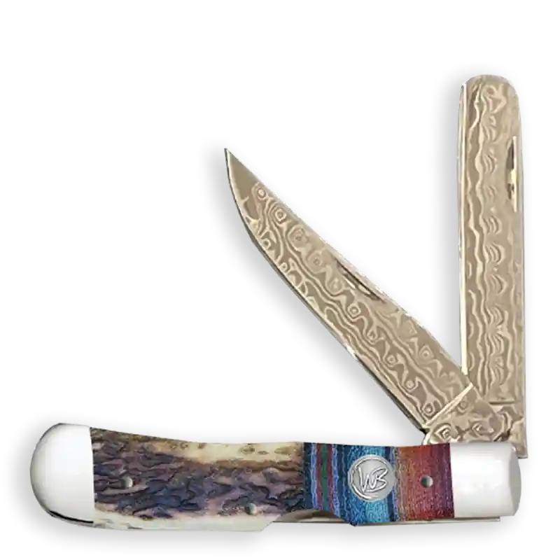 Whiskey Bent Trapper Bullcutter Knife #WB45-75