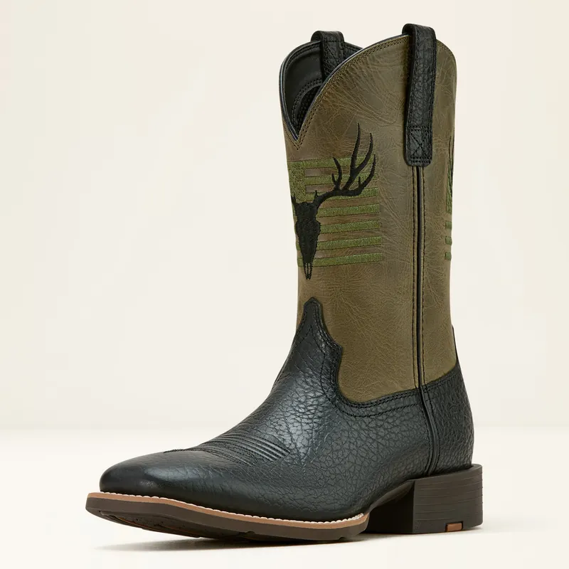 Men's Ariat Sport Antlers Cowboy Boot #10061231