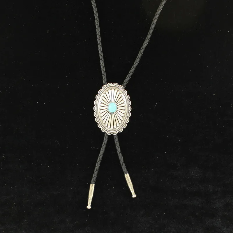 Double S Bolo Tie #22107 - High Country Western Wear