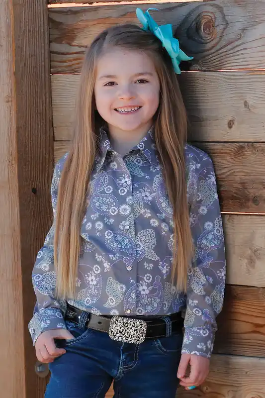 Girl's Cruel Girl Snap Front Shirt #CTW8040009 - CINCH