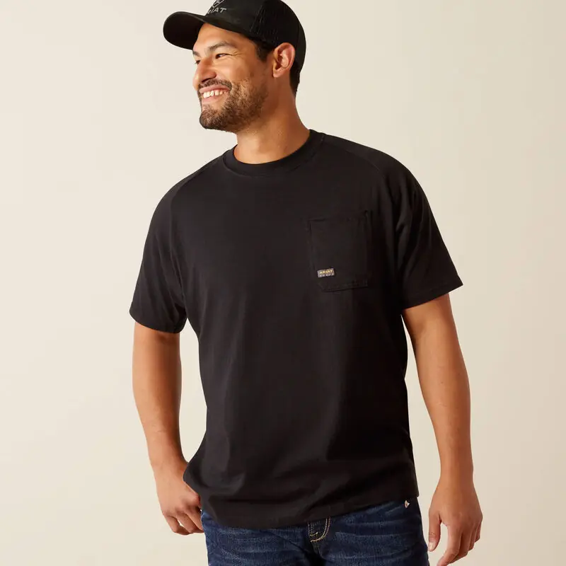 Men's Ariat Rebar Cotton Strong Workhog T-Shirt #10054446X