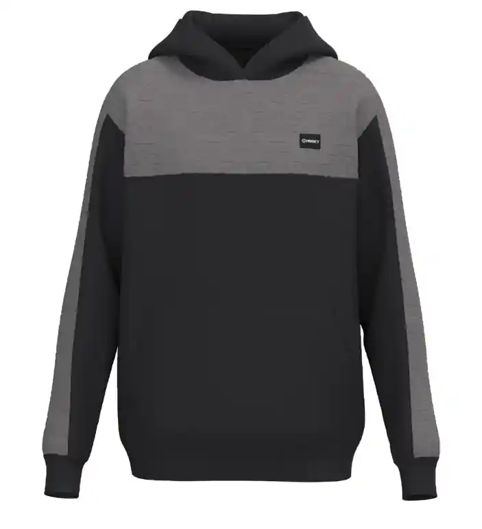 Men's Hooey Dragger Hoody #HH1396BKGYX