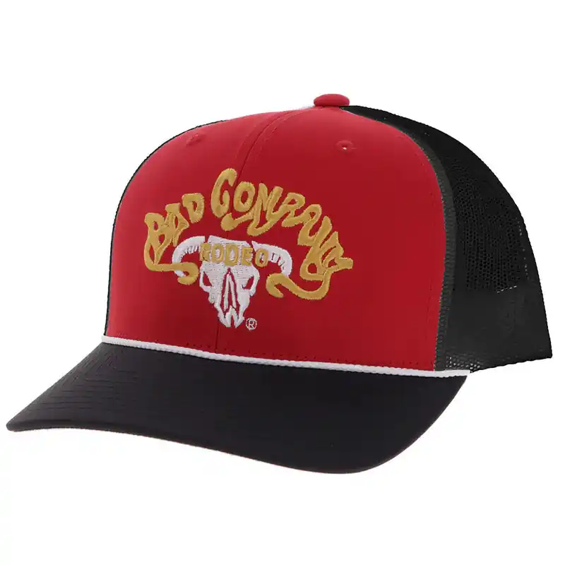 Men's Hooey Bad Company Cap #BC004T-RDBK