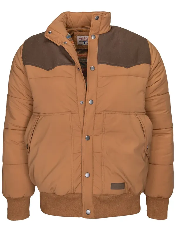 Men's American Cattle Co. The Cold Snap Puffer Jacket #RC121901 - AMERICAN CATTLE COMPANY