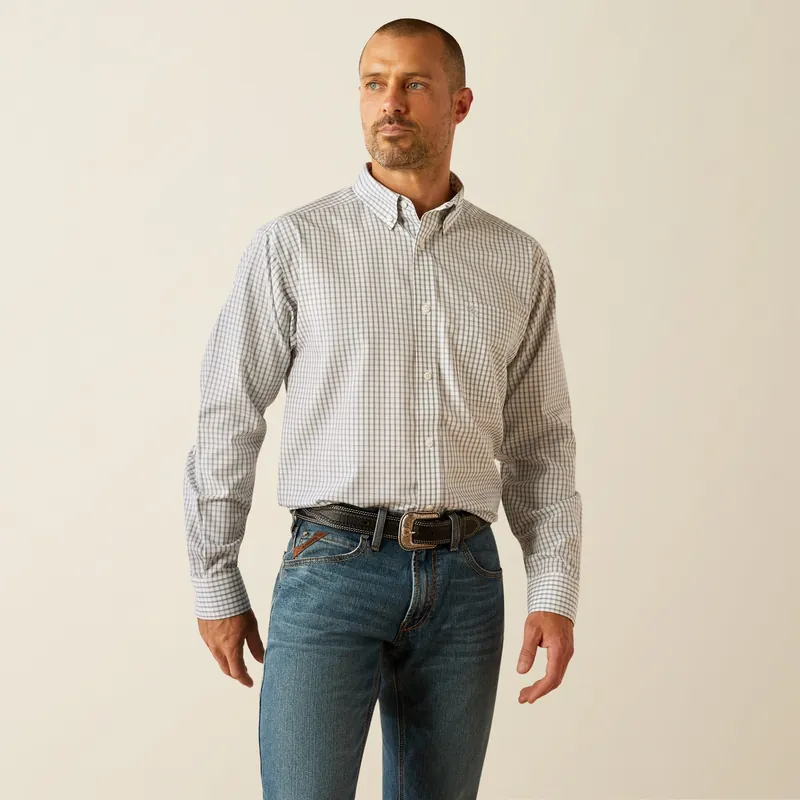 Men's Ariat Wrinkle Free Olsen Classic Fit Button Down Shirt #10054828X - High Country Western Wear
