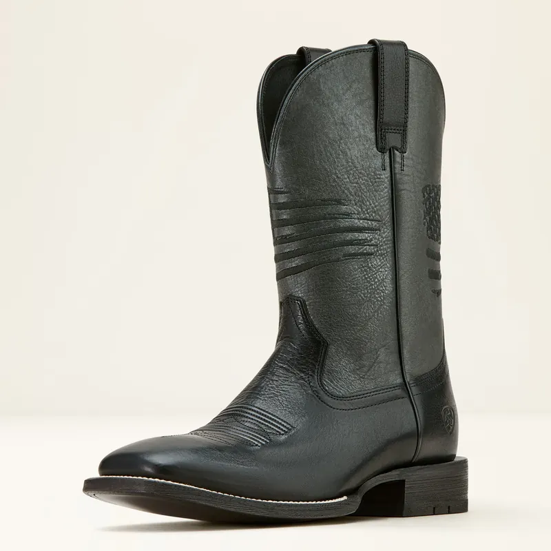 Men's Ariat Circuit Patriot Western Boot #10061191 - High Country Western Wear
