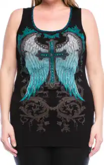 Women's Vocal Tank Top #8133TX - High Country Western Wear