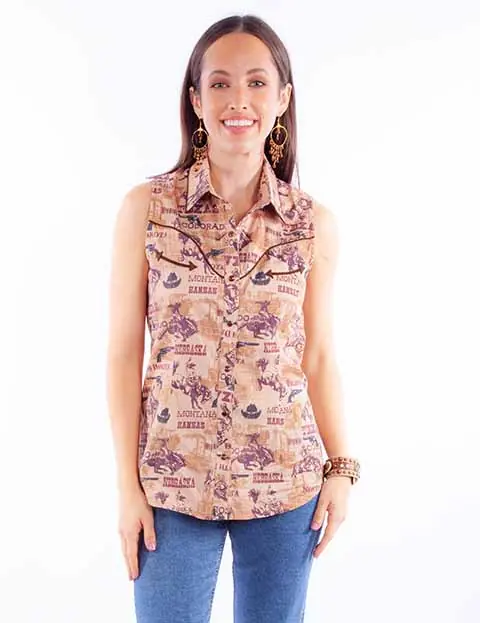 Women's Scully Snap Front Shirt #HC934 - High Country Western Wear