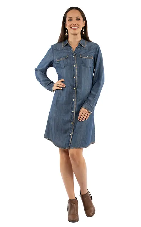 Women's Honey Creek Dress #HC994 - Scully