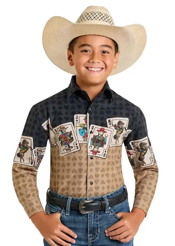 Boy's Panhandle Slim Snap Front Shirt #SBN2S06639